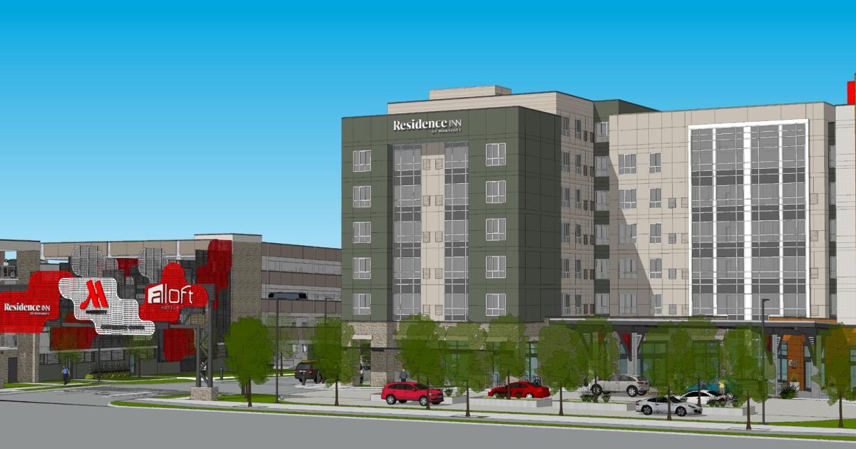 Dual-branded Marriott hotel takes a step forward at 2500 Hollywood Way in Burbank